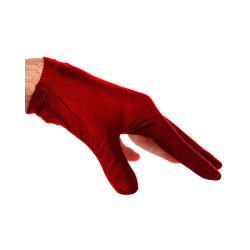 Billard Handschuh J.Parker dunkelrot